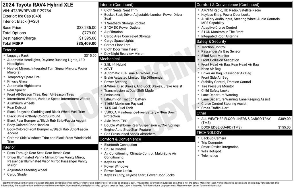 2024 Toyota RAV4 XLE