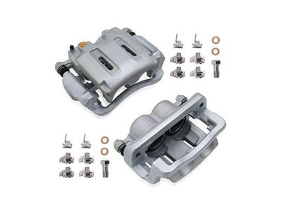 Front Disc Brake Calipers w/ Bracket for 2005 - 2012 Ford F-250 F-350 Super Duty