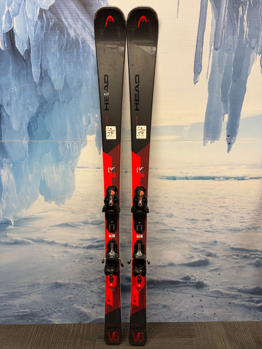Used 2021 Head V-Shape V6 LYT 76 177cm Skis w/Head PR11 Bindings