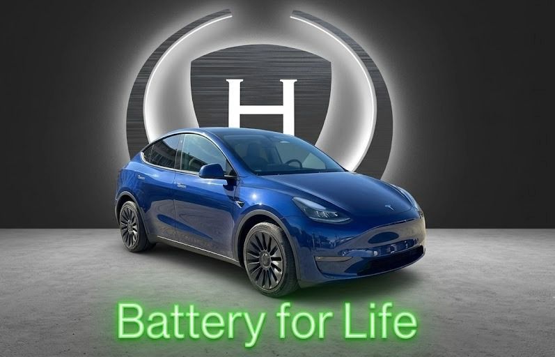 2022 Tesla Model Y Long Range — rebuilt & branded title, 14% below market