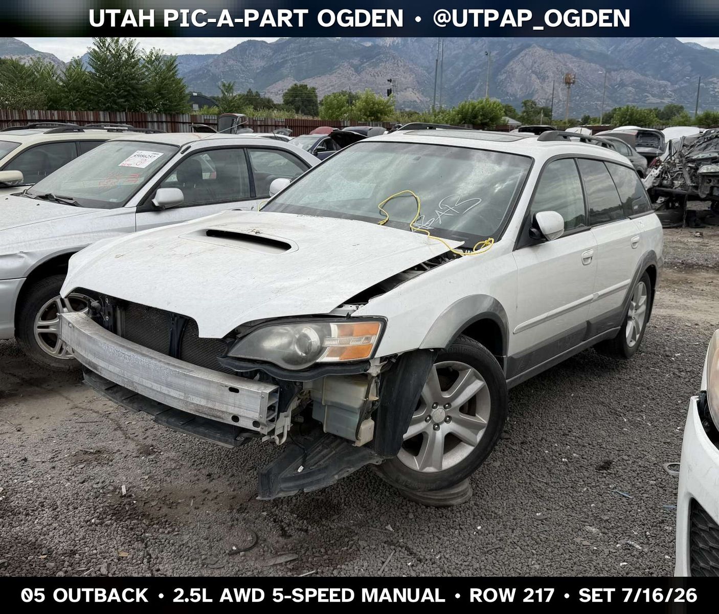 2005 Subaru Outback Parts - UTPAP Ogden