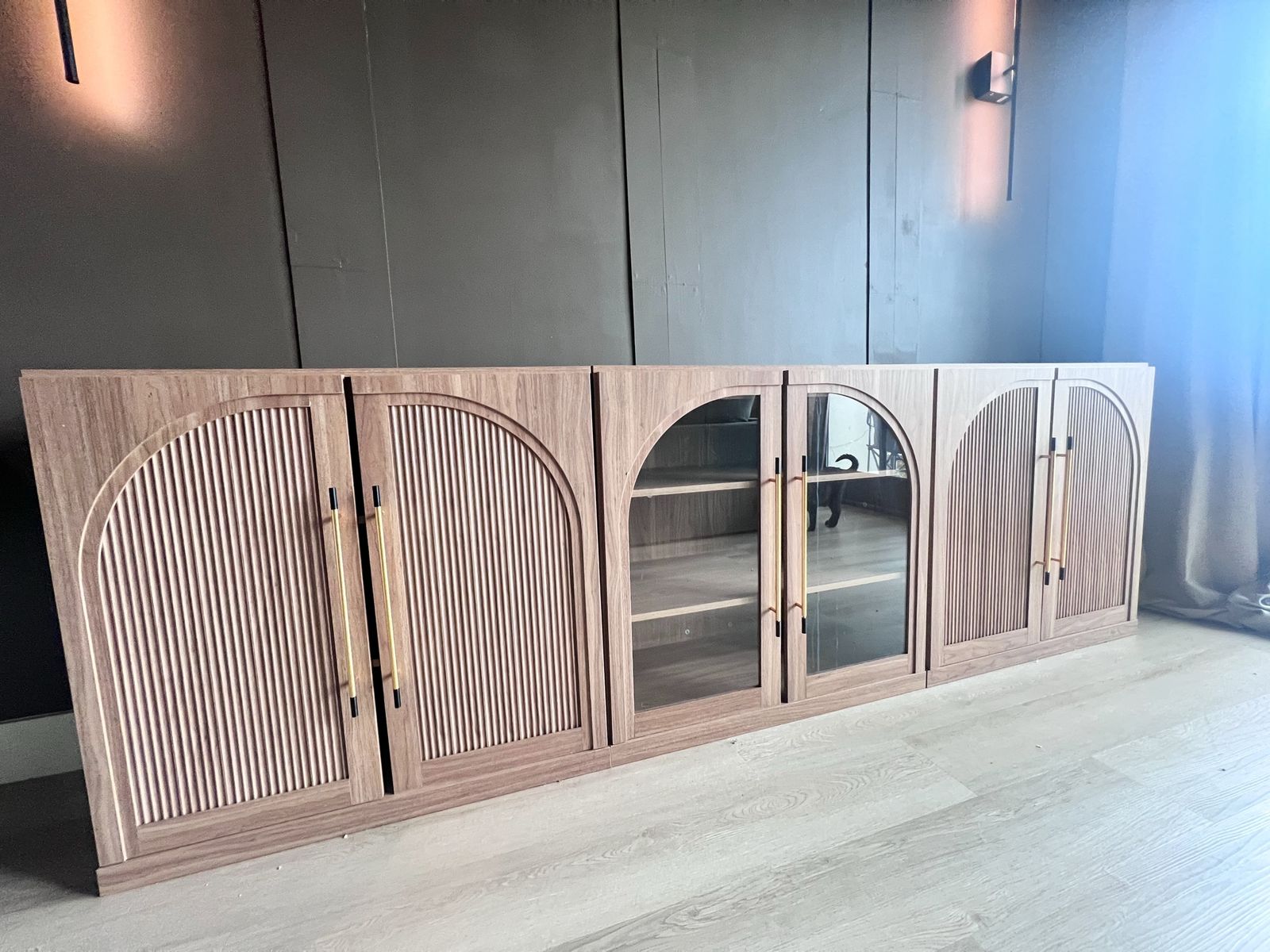 Brand New BELLEZE Modular Credenza Set