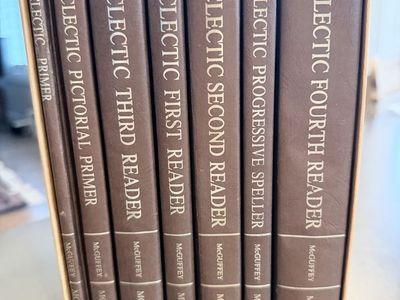McGuffey Mott Media Eclectic Readers & Speller Full Set 1836 Replica - Primer to Fourth Reader