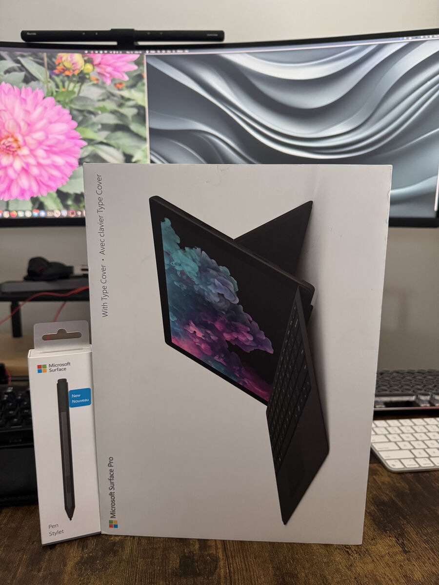 Microsoft Surface pro 6 with Type cover