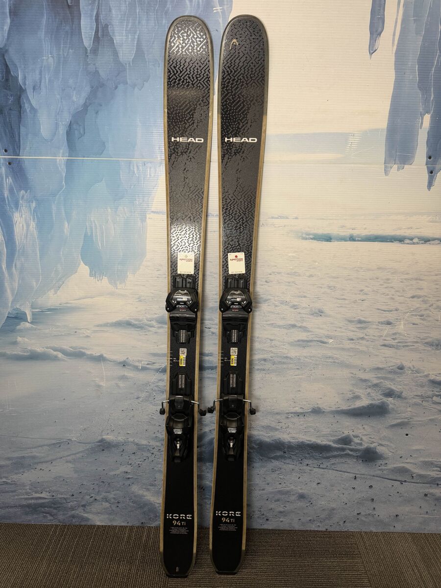 Lightly Head Kore 94 Ti 156cm Skis w/ Tyrolia Attack LYT 11 Bindings