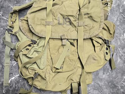 Vintage ALTAIR INDUSTRIES US Field Pack LC-1 Medium Nylon Backpack Military Gear