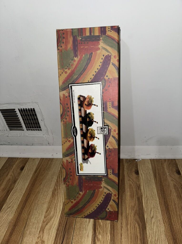 New Tabletops Lifestyles Flamenco 9 Pc