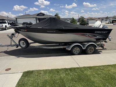 2013 Starcraft Fishmaster 196 Aluminum Fishing Boat with Trailer