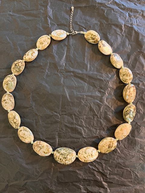 Abalone Shell Statement Necklace