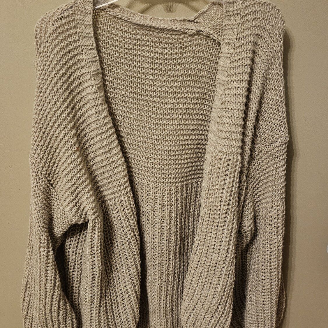Open sweater size xl womens