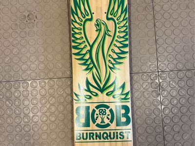 Flip Skateboard Bob Burnquist Autographed Flip Skateboard Deck