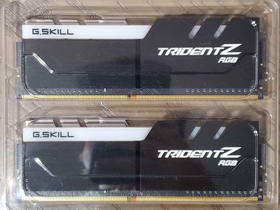 G.SKILL Trident Z RGB 16GB (2x8GB) DDR4 3200MHz CL16-18-18-38 Memory