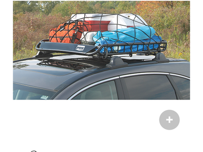 Rooftop cargo carrier