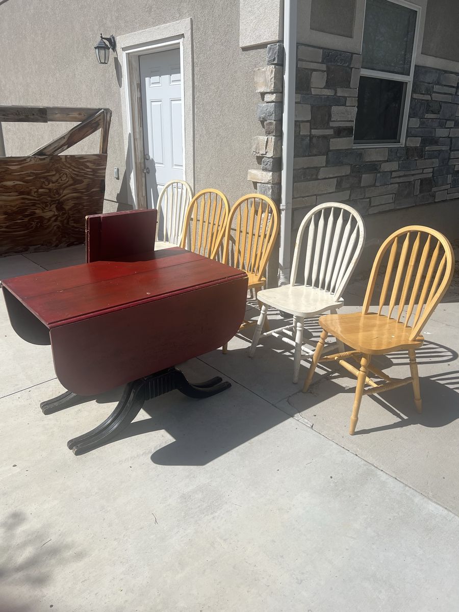 Table & Chairs- Free