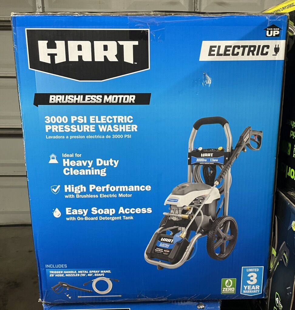 New 3000PSI Pressure Washer