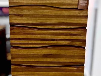 Solid Wood 5-Drawer Chest – $699