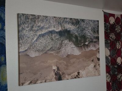 beach canvas picture