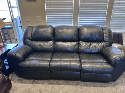 Leather sofa