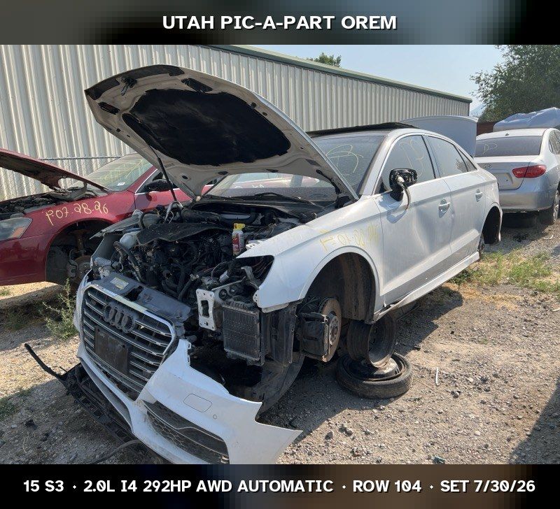 Just In! 2015 Audi S3 Parts - UTPAP Orem