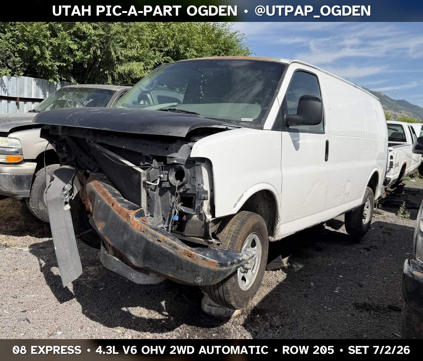 2008 Chevrolet Express Parts - UTPAP Ogden