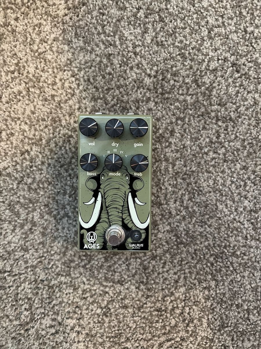 Walrus Audio Ages Five-State Overdrive Pedal (Olive Green)
