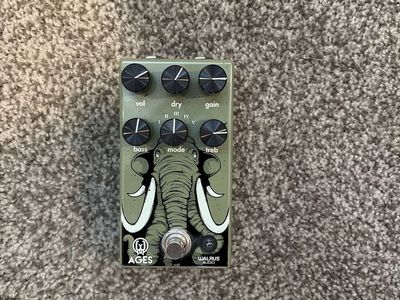 Walrus Audio Ages Five-State Overdrive Pedal (Olive Green)