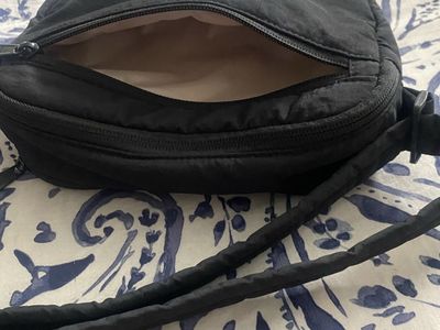 Black over the shoulder bag