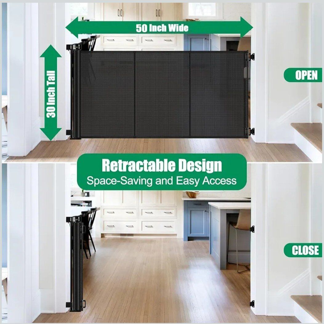 50" wide baby / pet gate 30" tall