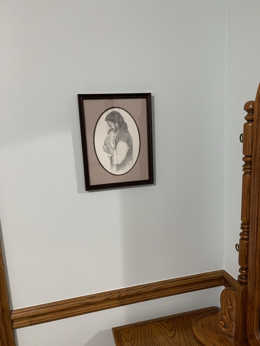 Picture of Jesus with baby
