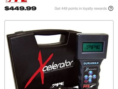 PPE Standard Xcelerator 01-10 6.6L LB7/LLY/LBZ/LMM Duramax Performance Tuner 4-5 Power Levels