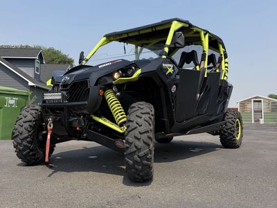 Can-Am Maverick Max Xds Turbo 1000R Turbo UTV - Black/Green, Off-Road Ready