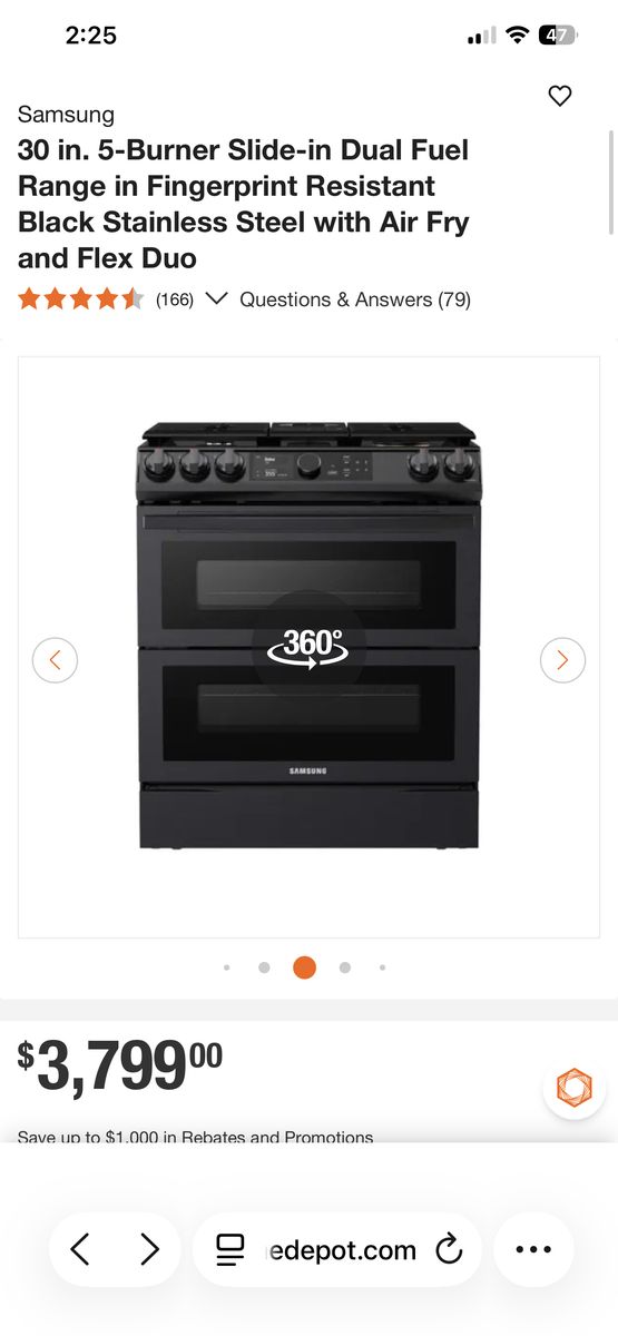 Samsung Slide In Flex Duo