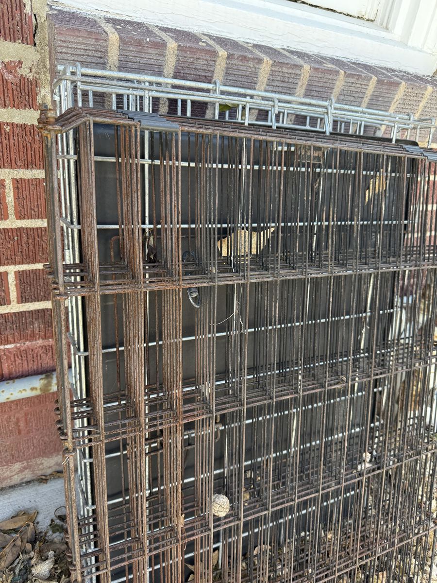 2 metal dog enclosures. Holladay area