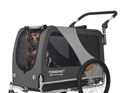 bike dog trailer