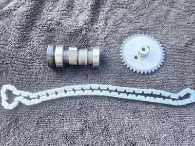 2007 klx 110 cam cam gear cam chain