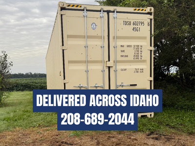 20' Shipping Container – Construction Equipment Storage – Delivery Available