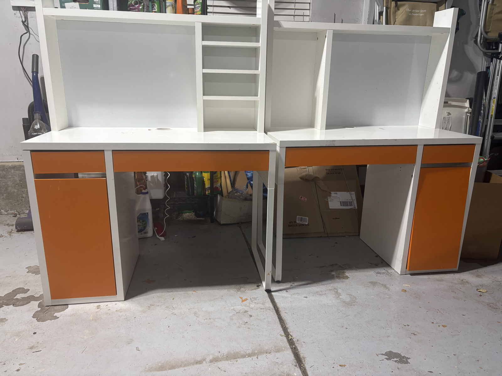 Ikea MICKE study desks