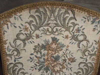 Vintage wooden rattan rocking chair