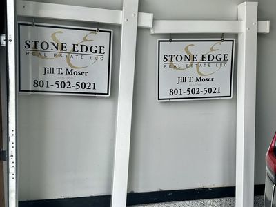 60” Real estate sign post