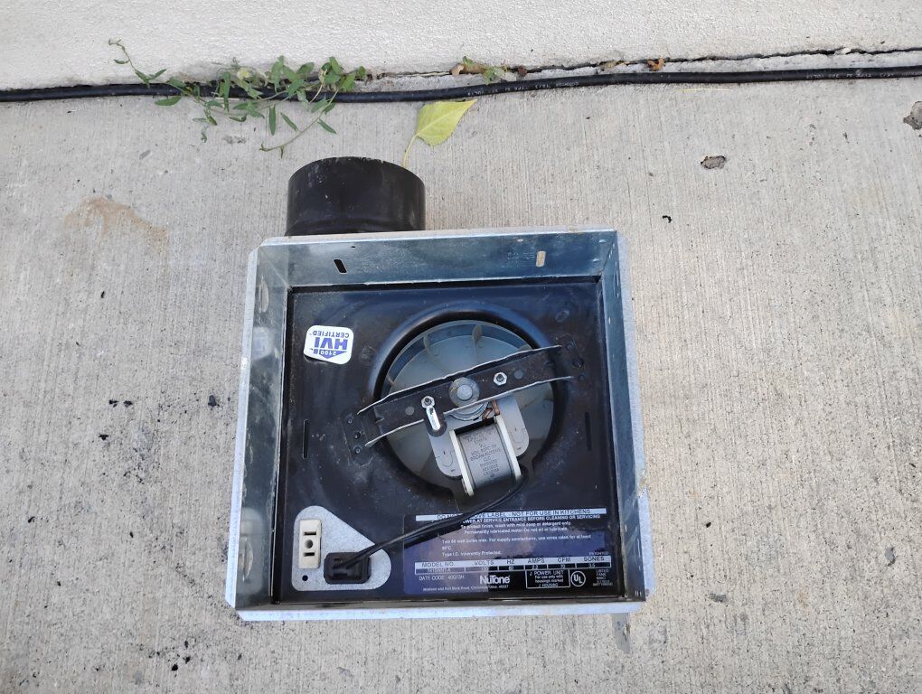 Bathroom Exhaust Fan Nutone J Power Unit Listed Fans HVI Certified