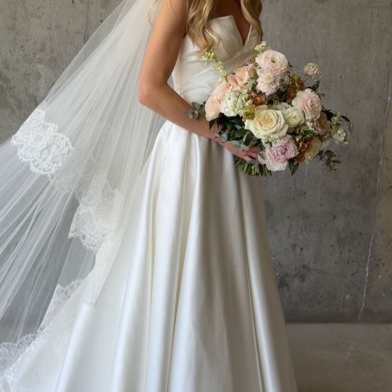 Katherine Tash Evangeline Veil originally $1,200