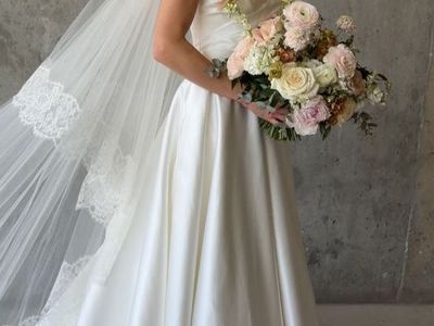 Katherine Tash Evangeline Veil originally $1,200