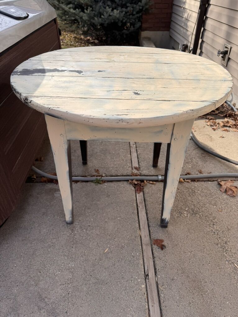 Side Table - Just Needs New Paint