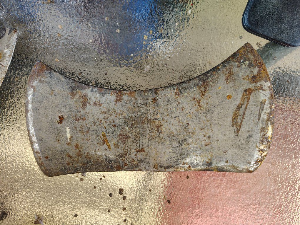 Vintage Double Bit Axe Head -2 pieces OBO