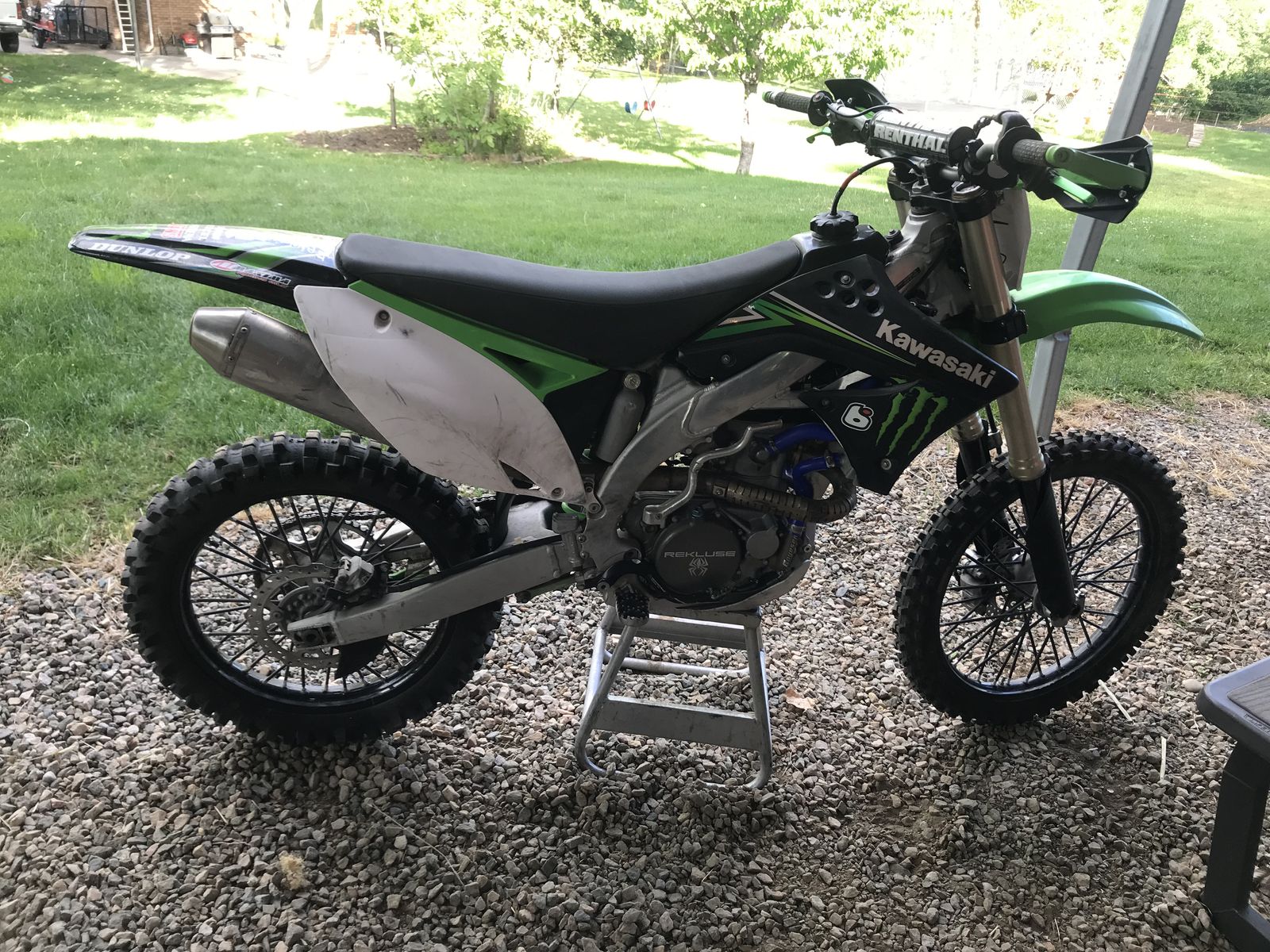 09 2009 KX450F Kawasaki KX 450 F with rekluse clutch
