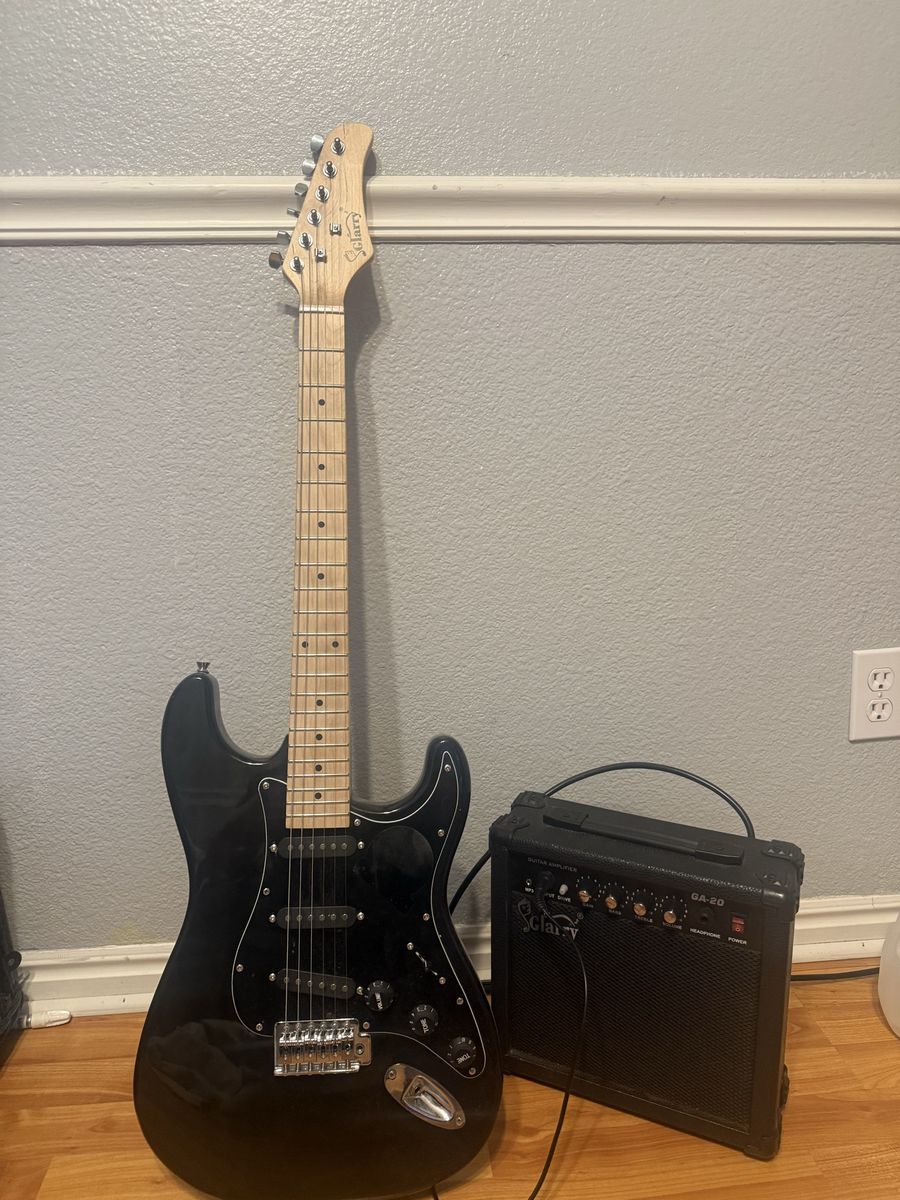 Electric Guitar and Amp