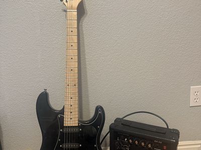 Electric Guitar and Amp