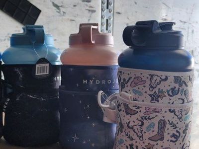 Hydrojug Water Bottle with Sleeve - Various Colors & Designs (New)