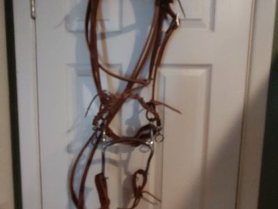New hackamore bridal set