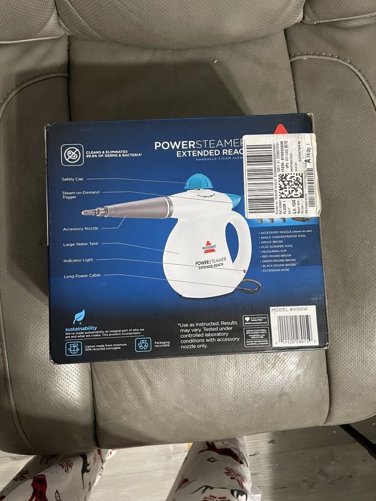 New Bissell Steam Cleaner